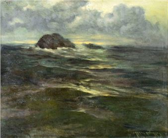 Night Seascape - Julio Garcia Gutierrez