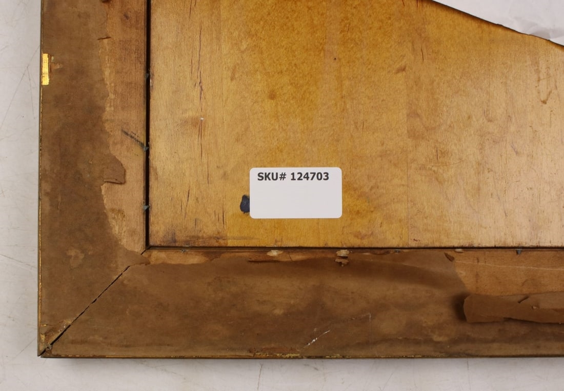 Artwork by Lawrence Saint, Portrait of Man, Made of oil on board