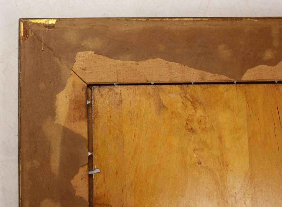 Artwork by Lawrence Saint, Portrait of Man, Made of oil on board