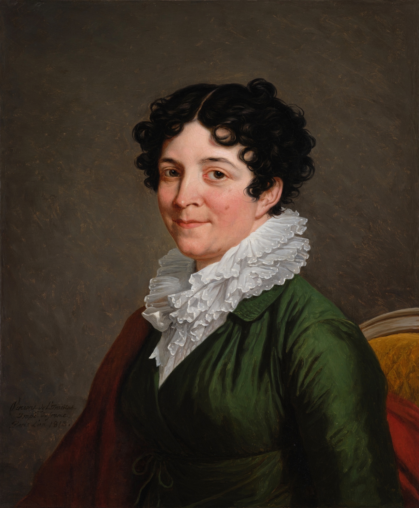 François André Vincent | Portrait of Mademoiselle Victoire Perrier ...