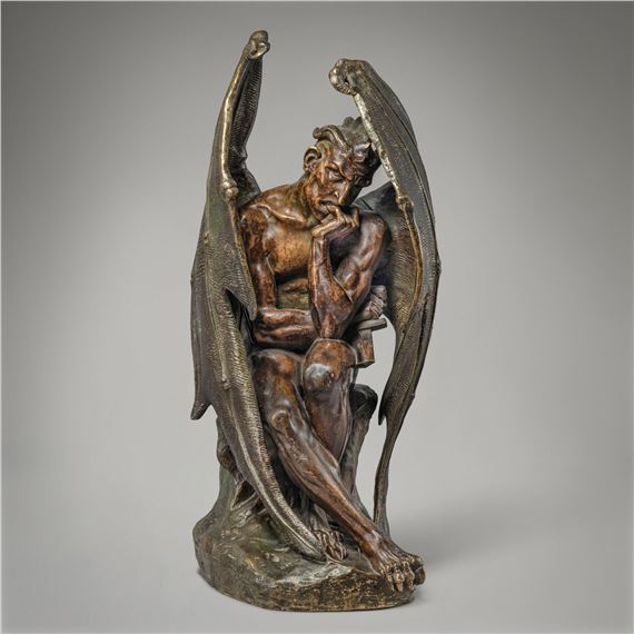 Satan by Jean-Jacques Feuchere, 1833