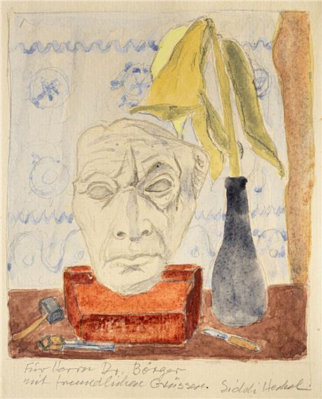 Still life with mask