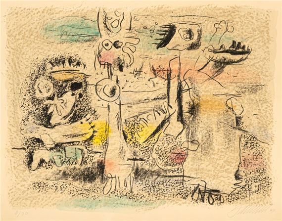 Metamorphose by Willi Baumeister, 1947