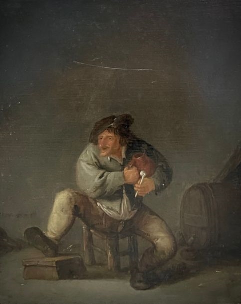 Artwork by Isack van Ostade, Studio of Isaac Van Ostade, Made of Oil on panel