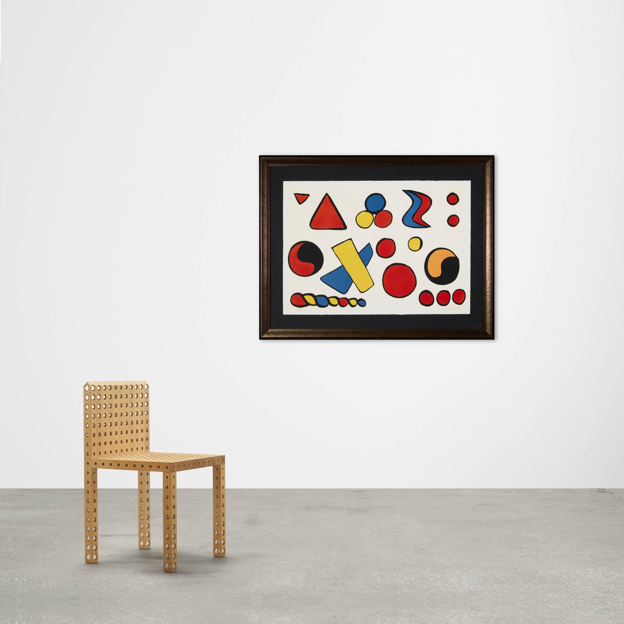 Alexander Calder | Alphabet et Saucisson (1973) | MutualArt