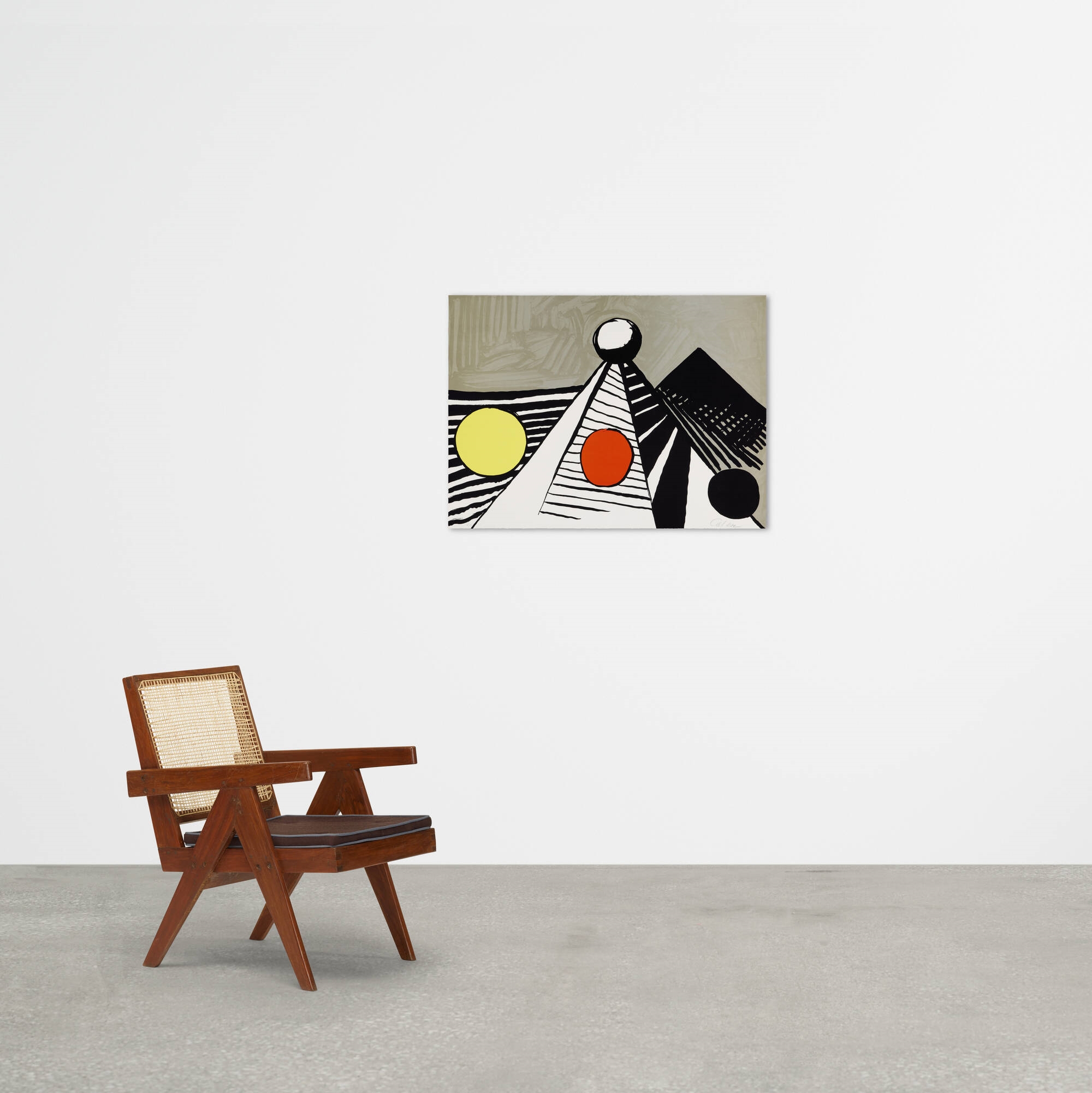 Artwork by Alexander Calder, Le bateau lavoir, Made of lithograph in colors
