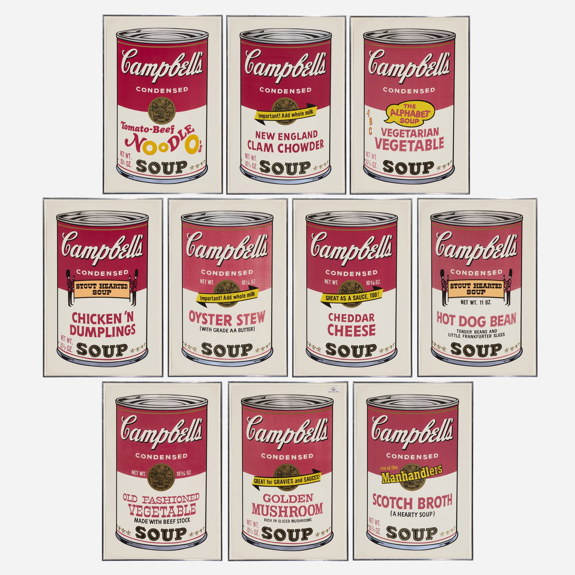 Andy Warhol | Campbell's Soup II (1969) | MutualArt