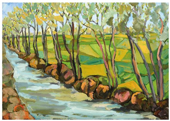 Irrigation Canal by Aurelia Borruso, 1999