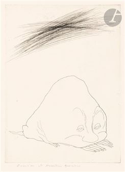 Illustrations for his own text, Contes du demi-sommeil - Marcel Béalu