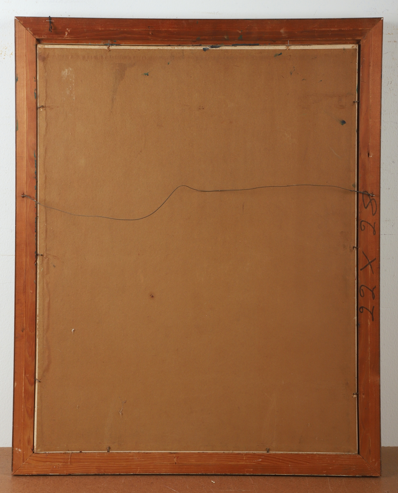 Artwork by Bata Protic, Mihailo Bata Protich Abstract Cityscape Painting, Made of thick impasto oil on canvas