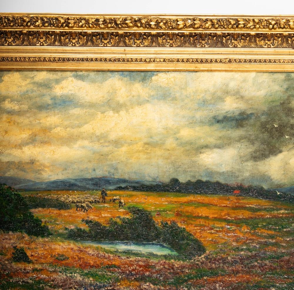 William Ritschel | Sheep Herd in Landscape | MutualArt