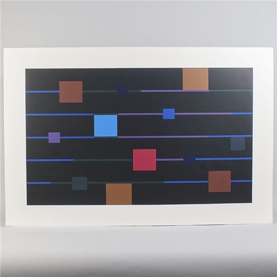 Nocturno by Karl Gustaf Nilson, dated 1983