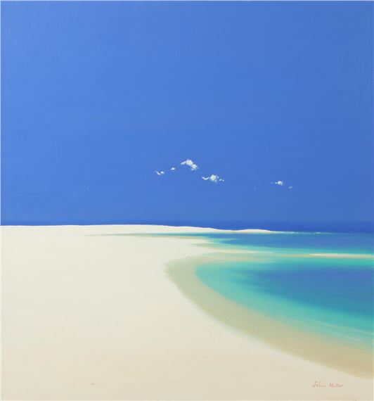 Summer Beach by John Miller