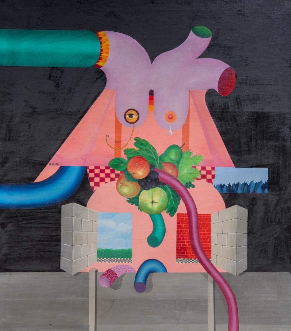 Artwork by Guy Leclercq, ‘Fruit Machine', Made of oil on canvas