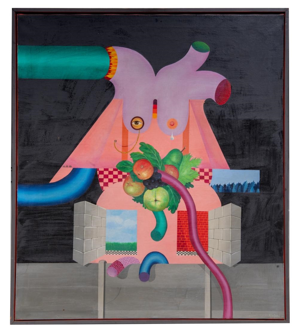 Artwork by Guy Leclercq, ‘Fruit Machine', Made of oil on canvas