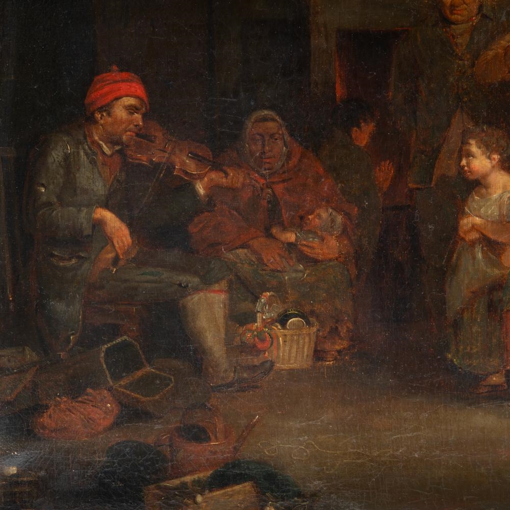 David Wilkie | the blind fiddler | MutualArt