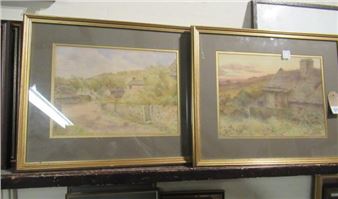 A VIEW IN DERBYSHIRE; Untitled - Arthur Ernest Maugham