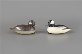 Miniature Bufflehead Pair - Robert Seabrook