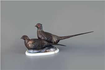 Pheasant Pair - Burl Jones