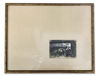 Ralph Avery. Watercolor. Bridge - Ralph Avery