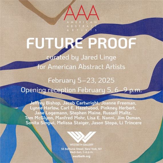 Future Proof: Group show that examines intergenerational and career-long dedication to abstract art - Westbeth Gallery