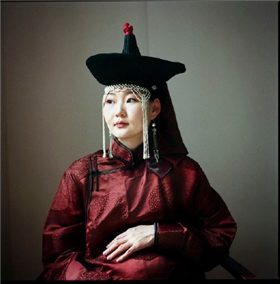 Portrait of Nomin by Margarita Galandina