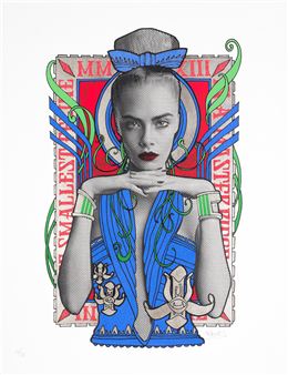 Cara Delevingne the Smallest Feline - Inkie