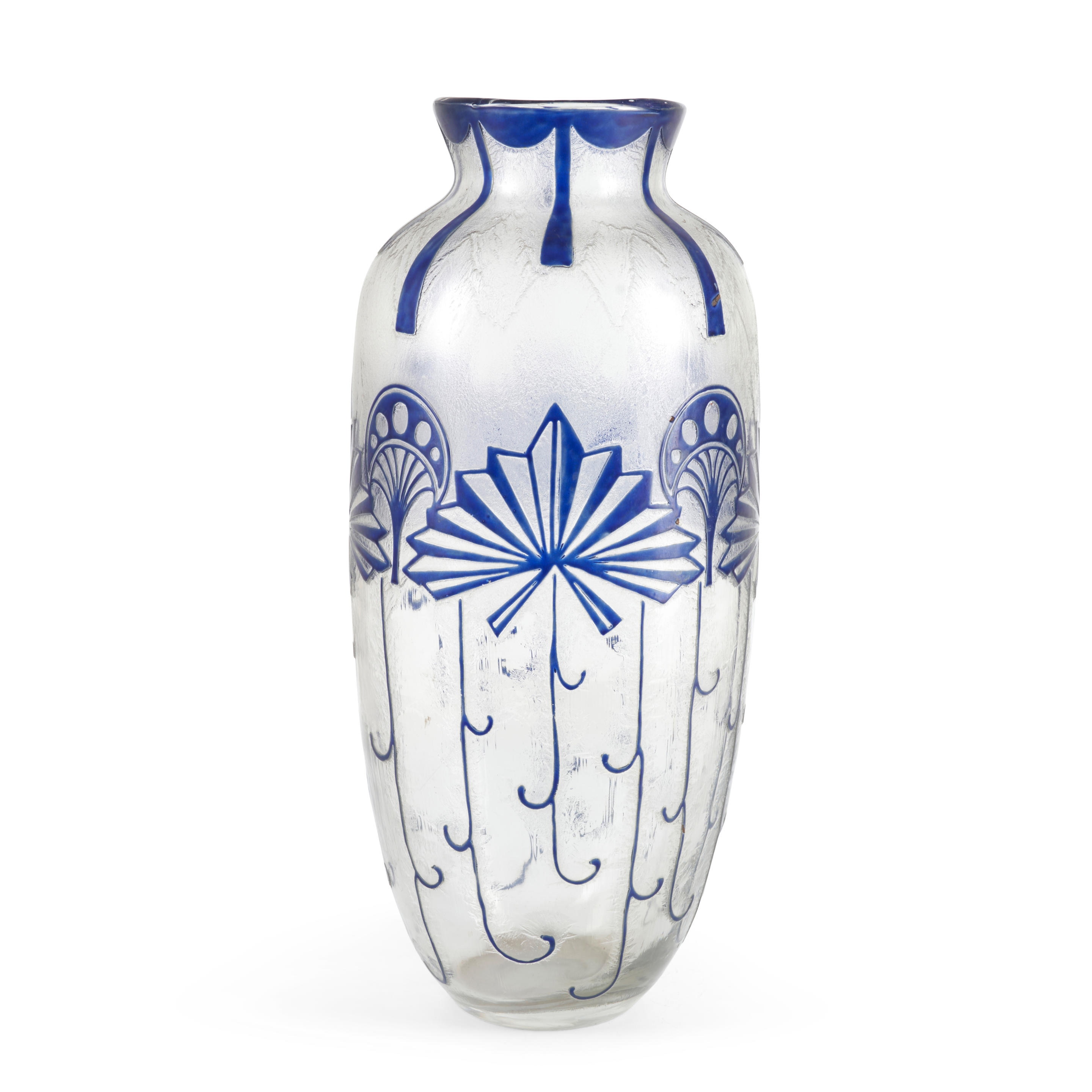 Legras | LARGE LEGRAS ART DECO CAMEO GLASS VASE | MutualArt