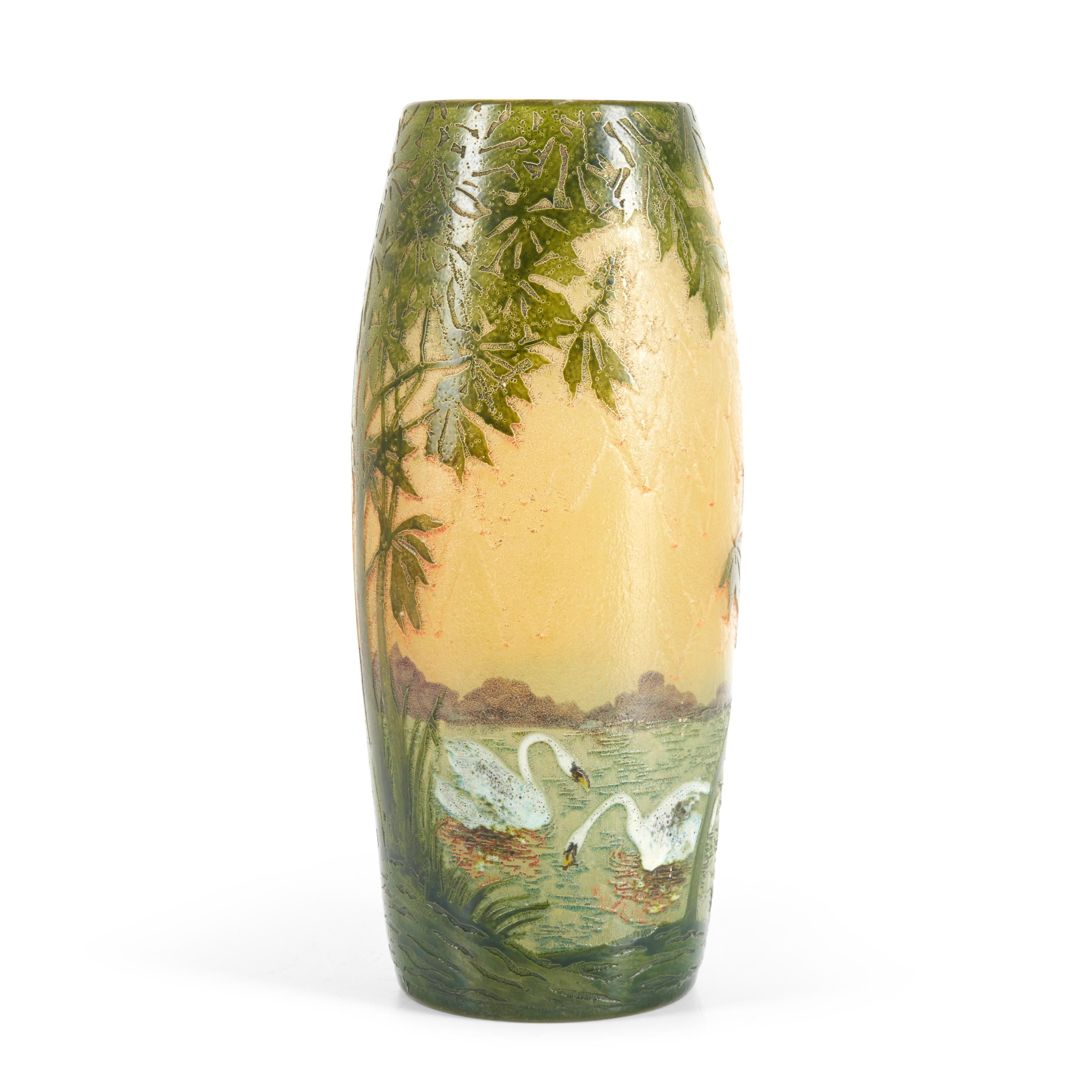 Legras | LEGRAS WATERSCAPE GLASS VASE (Early 20th Century) | MutualArt
