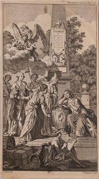 ENGRAVED FRONTISPIECE - Samuel Wale
