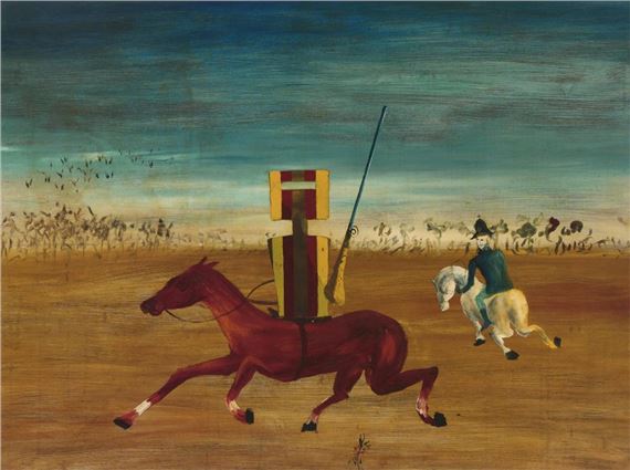 Sidney Nolan | The Chase | MutualArt