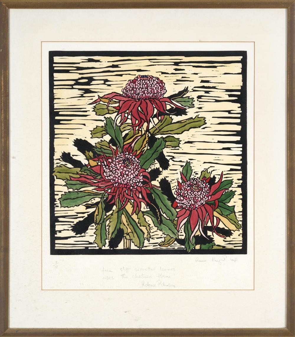 Anne Knight | From stiff serrated leaves, c1980 (Circa 1980) | MutualArt