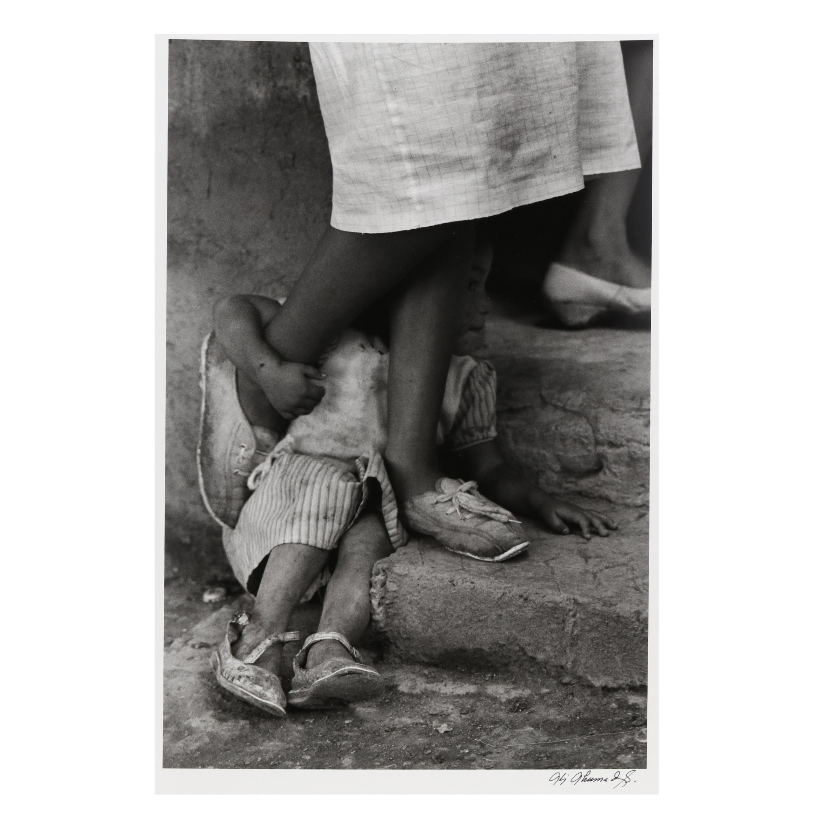 Artwork by Alicia Ahumada Salaíz, La Tímida (The Shy One), Hidalgo, Mexico , 1986-1991, Made of Gelatin silver print