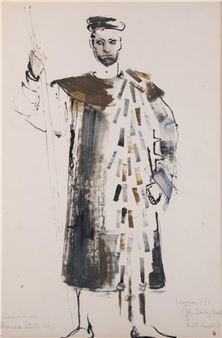 Curlew River, Costume Design, 1964 - Annena Stubbs