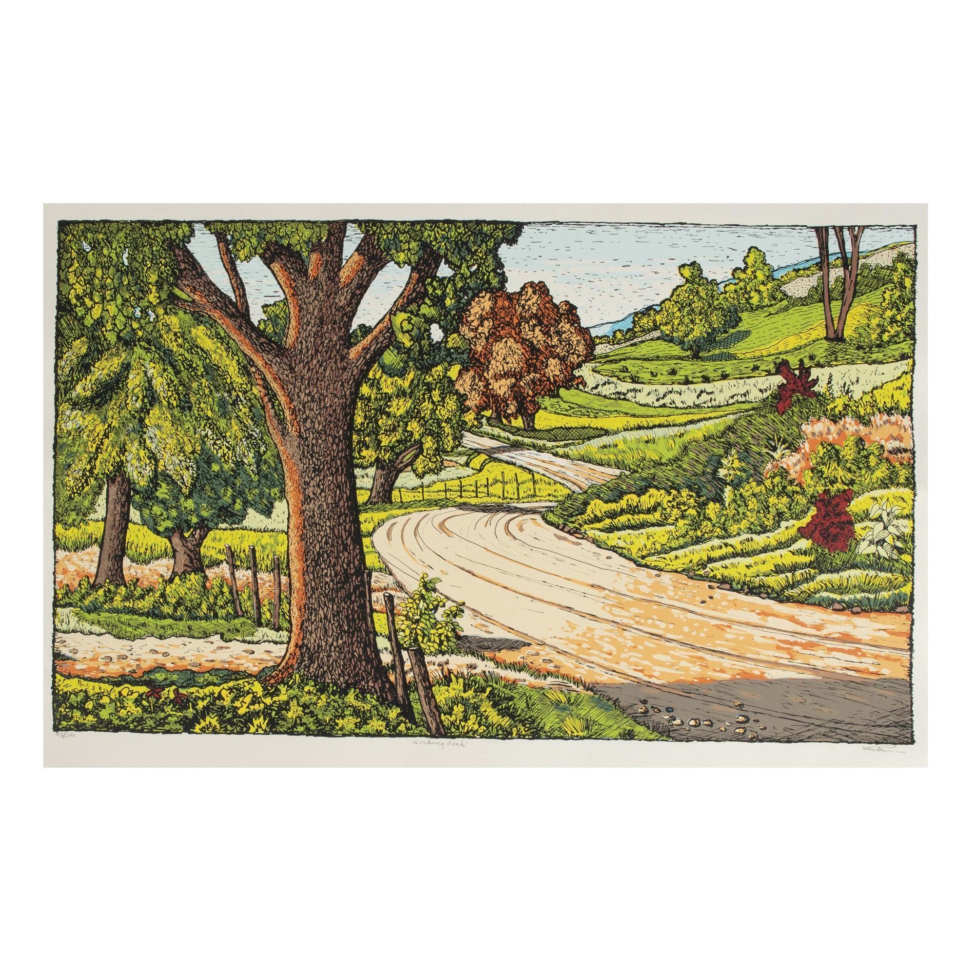 Lloyd Van Pitterson | Lloyd Van Pitterson, Original Serigraph on Paper ...