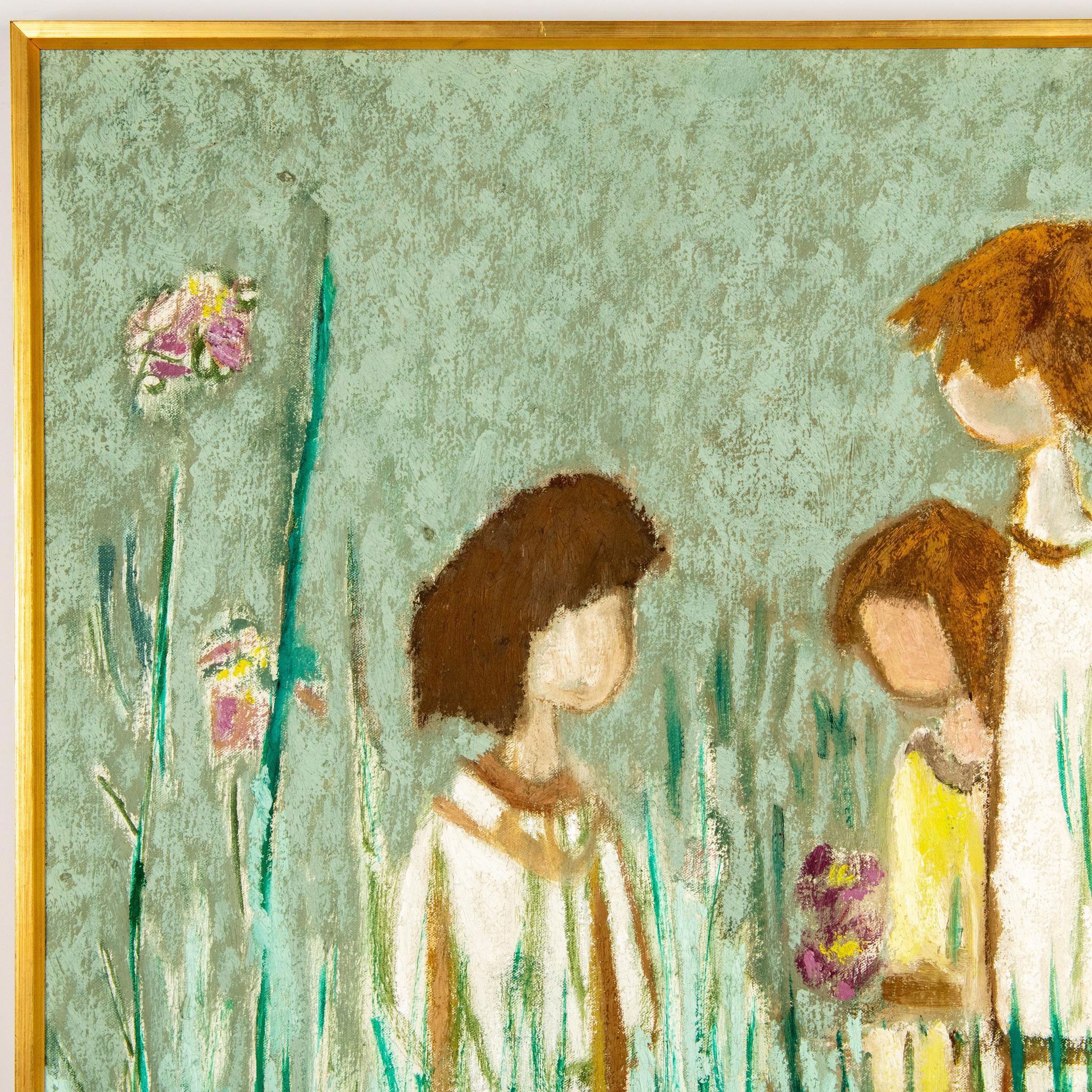 Sadie Skoletsky Rosenblum | Sadie Rosenblum, Modernist Oil on Canvas ...