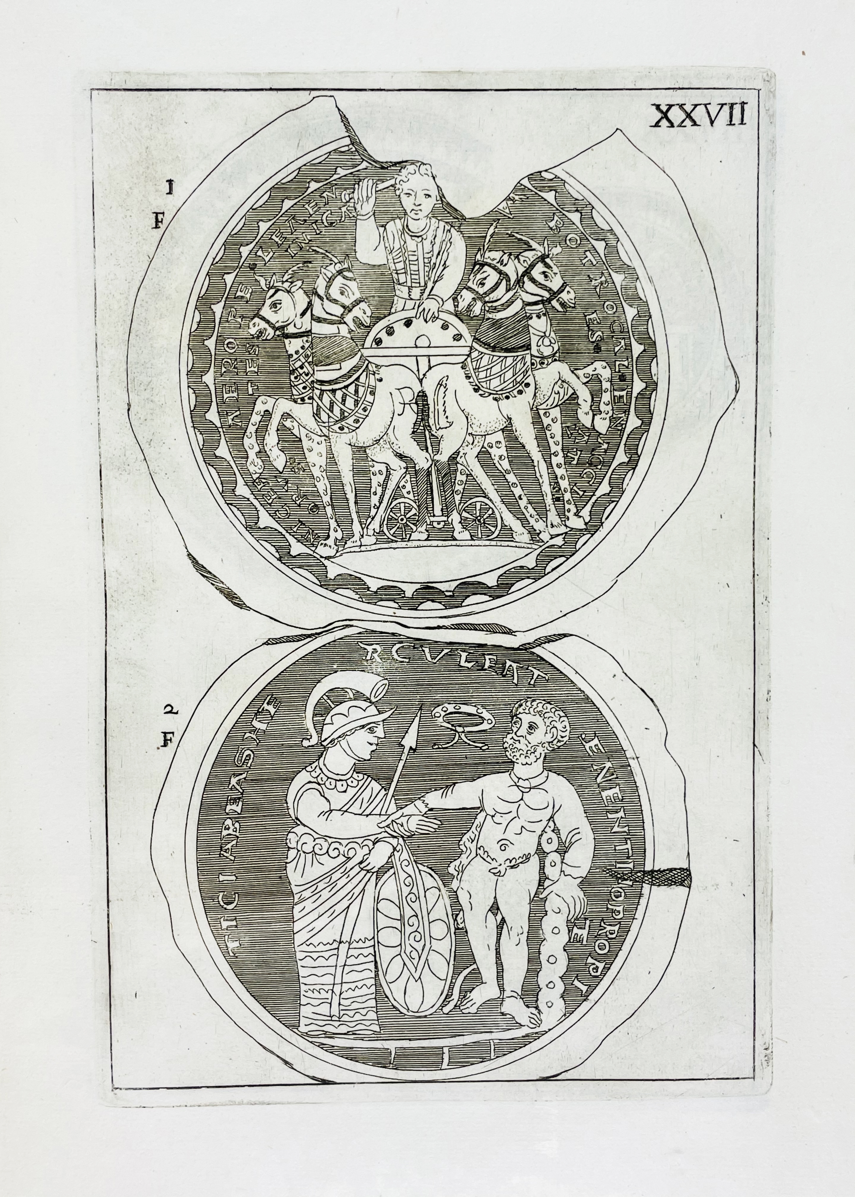 Artwork by Filippo Buonarrotti, BUONARROTTI, Made of incisioni