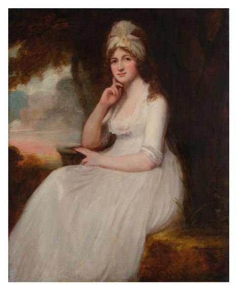 Mrs. Elizabeth Charnock by George Romney