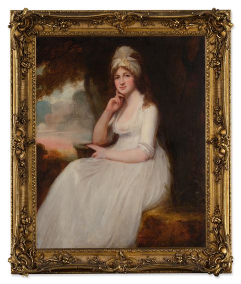 George Romney | Mrs. Elizabeth Charnock | MutualArt