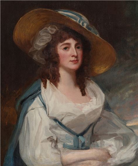 Portrait of Lady Diana Milner by George Romney