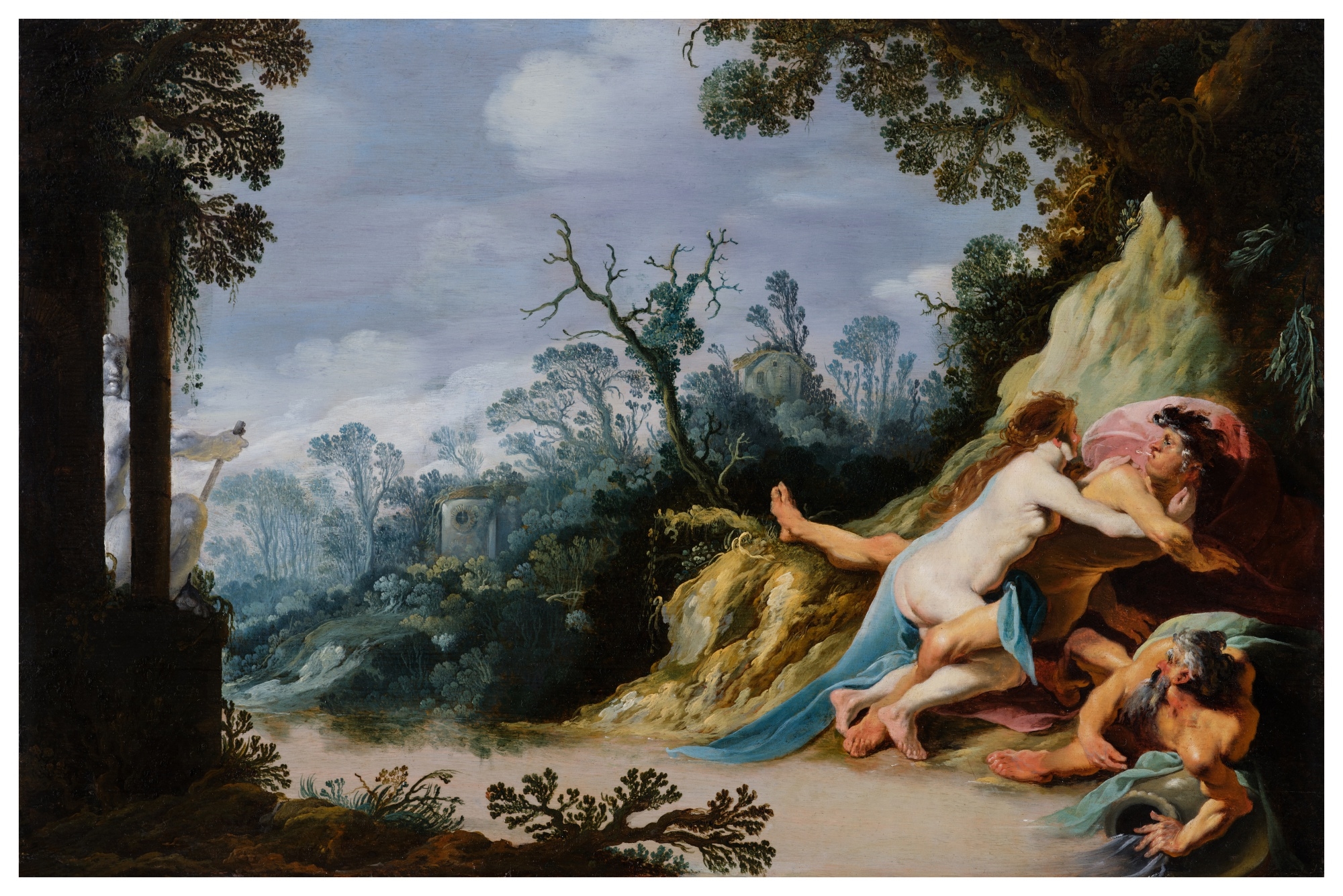 Moses van Uyttenbroeck | Salmacis and Hermaphroditus | MutualArt