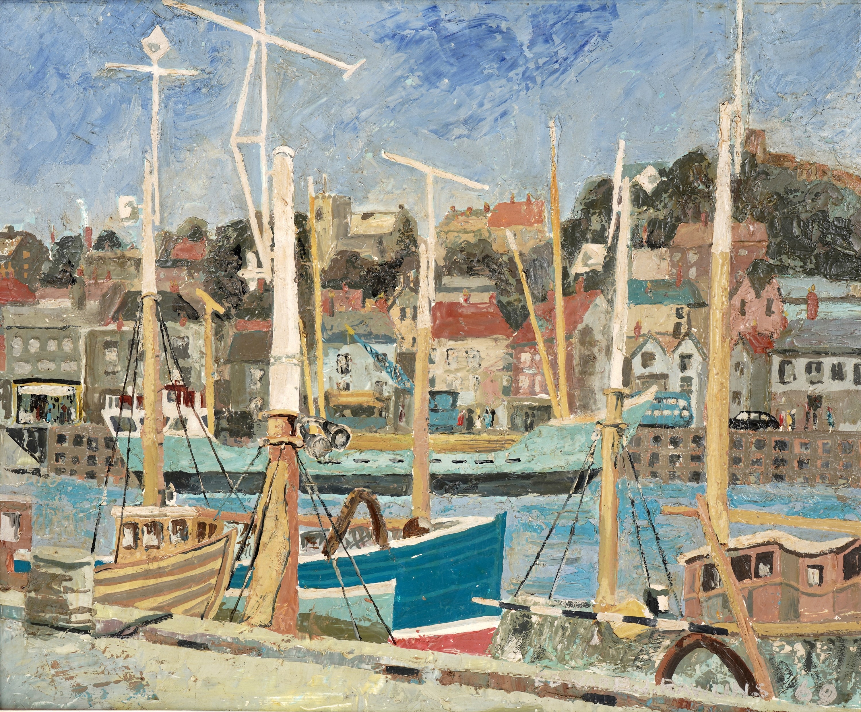Edward Rawlins | White Masts (60) | MutualArt