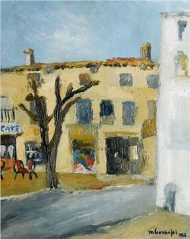 Paysage à Grignan (Drôme) - Monique Bonnefoy