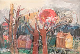 Gele rode zon - Marcel  Van  Driessche