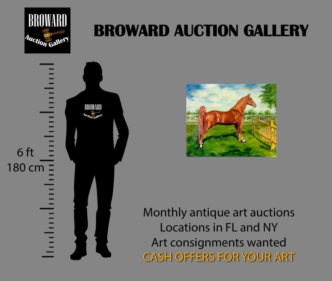 Artwork by Lawrence Grace, Horse, Made of oil on canvas