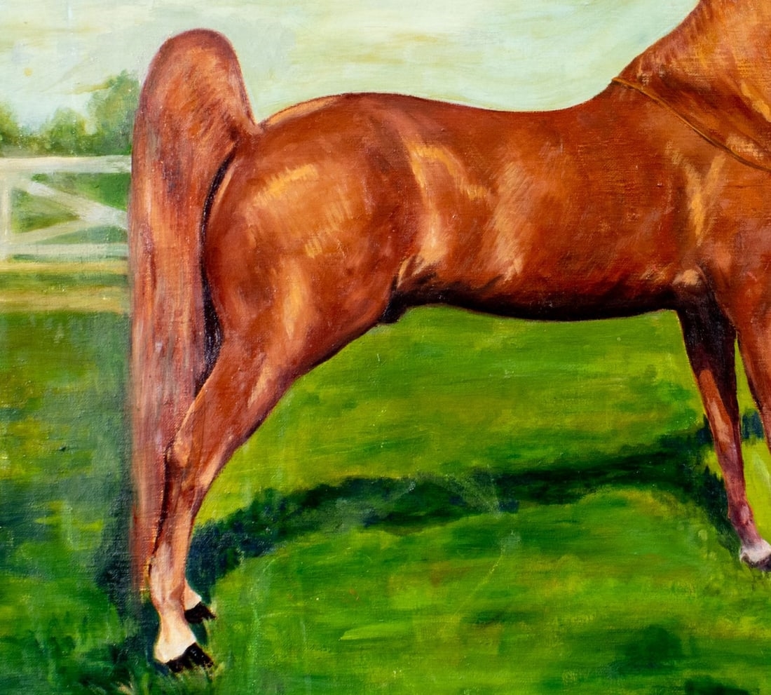 Artwork by Lawrence Grace, Horse, Made of oil on canvas