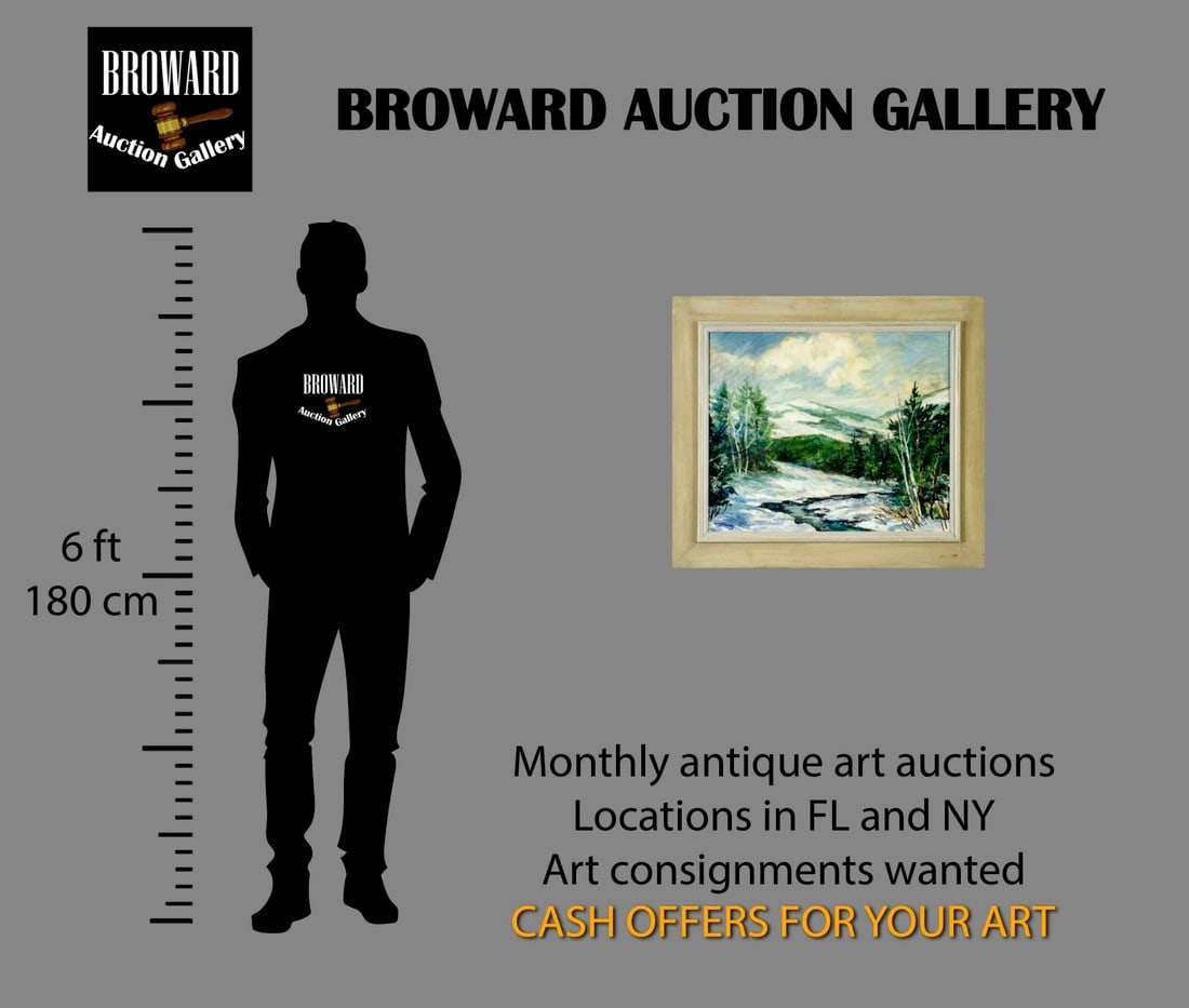 Artwork by Barbara B Hutchins van Stappen, Landscape - White Mountains, Made of oil on canvas