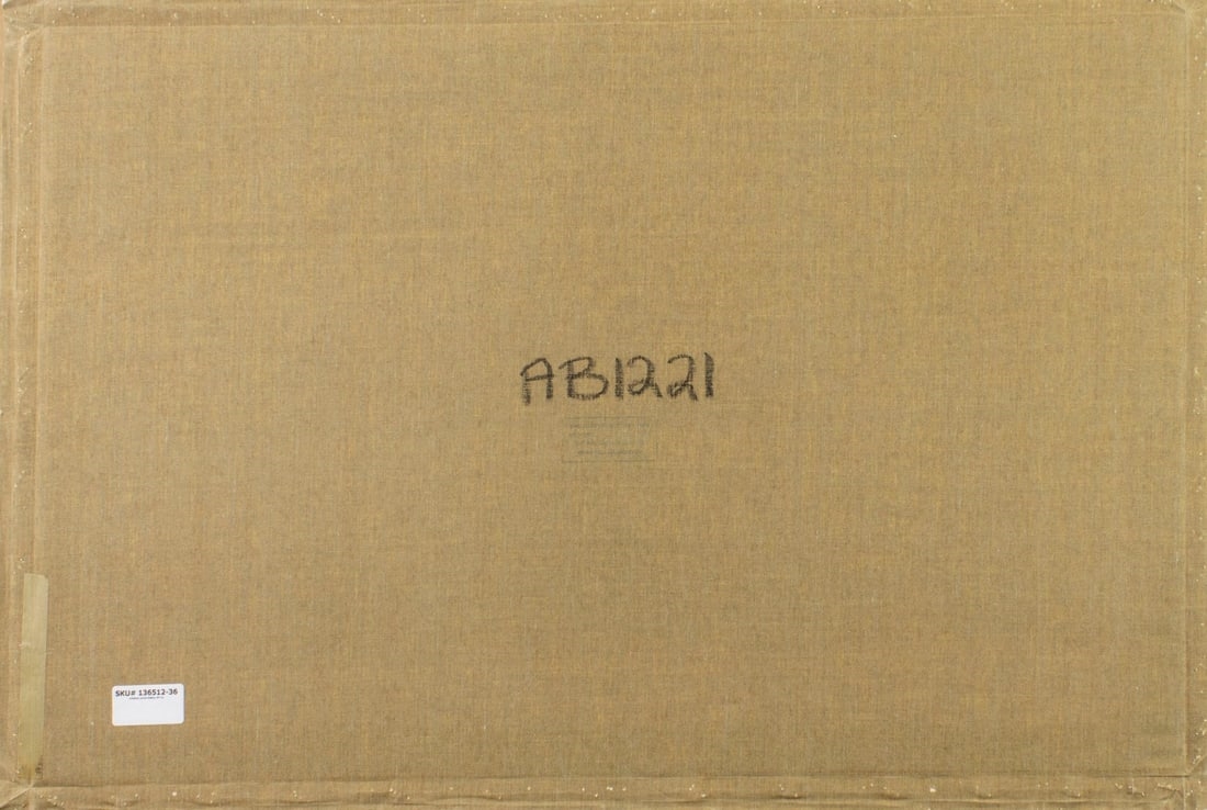 Artwork by Edouard Mandon, Seascape, Made of oil on canvas