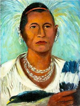 Portrait of Woman - Lorna Zellers