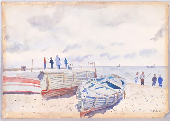 beach scene - David Ghilchik